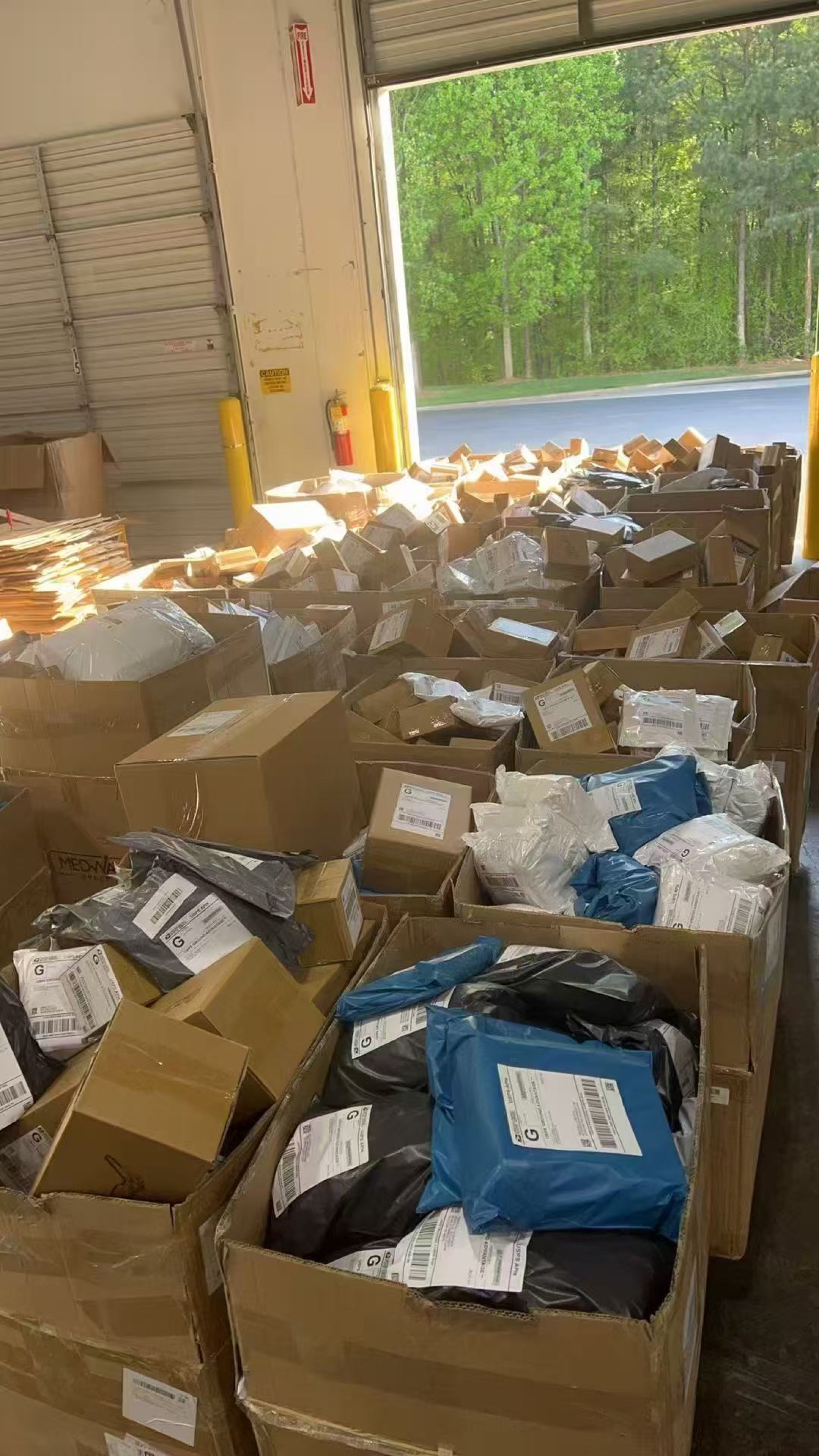Packages ready for shipping